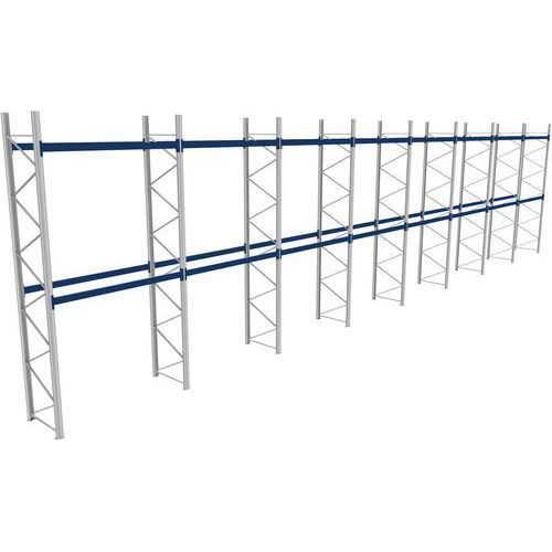 RACK 1 DÉPART + 7 SUIVANTS LXLXH 2700X22700X5500 600KG 2 NIV - BITO