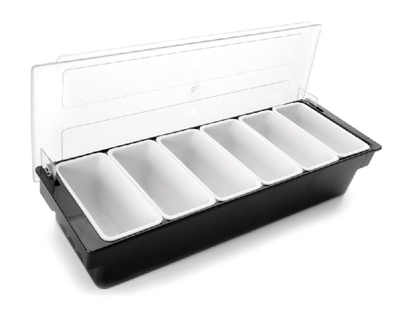 Lacor - 61136 -Boîte à épices 6 pcs X 450 ml Avec couvercle - multicolore plastique 61136_0