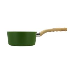 Menastyl - Casserole 16cm Colorama Olive - En Aluminium - Revetement Antiadhesif En Ceramique - 3256391020036_0