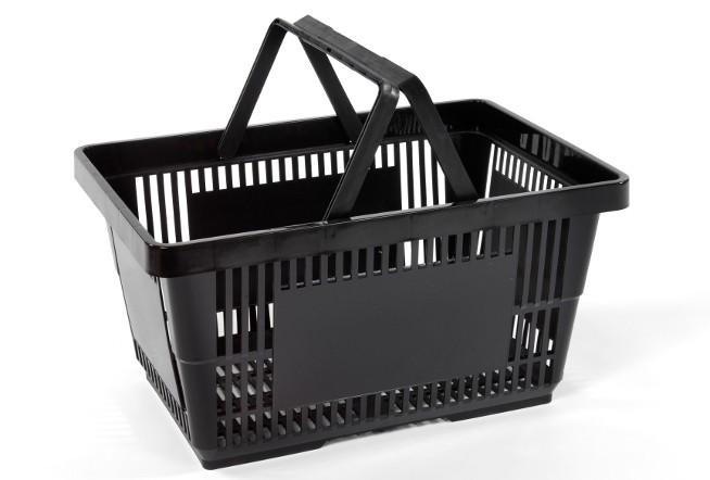 Panier magasin 20 litres 2 poignées - Gris_0