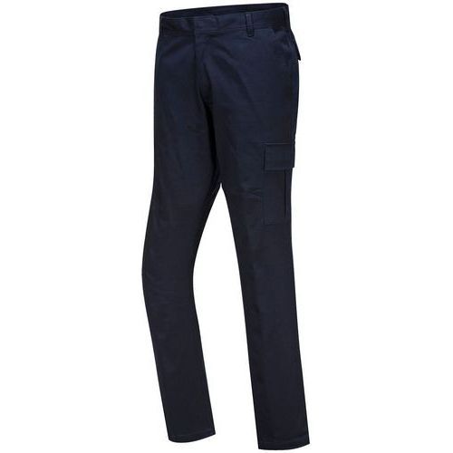 PANTALON DE TRAVAIL COMBAT SLIM STRETCH COURT S231 BLEU FONCÉ 40 - PORTWEST