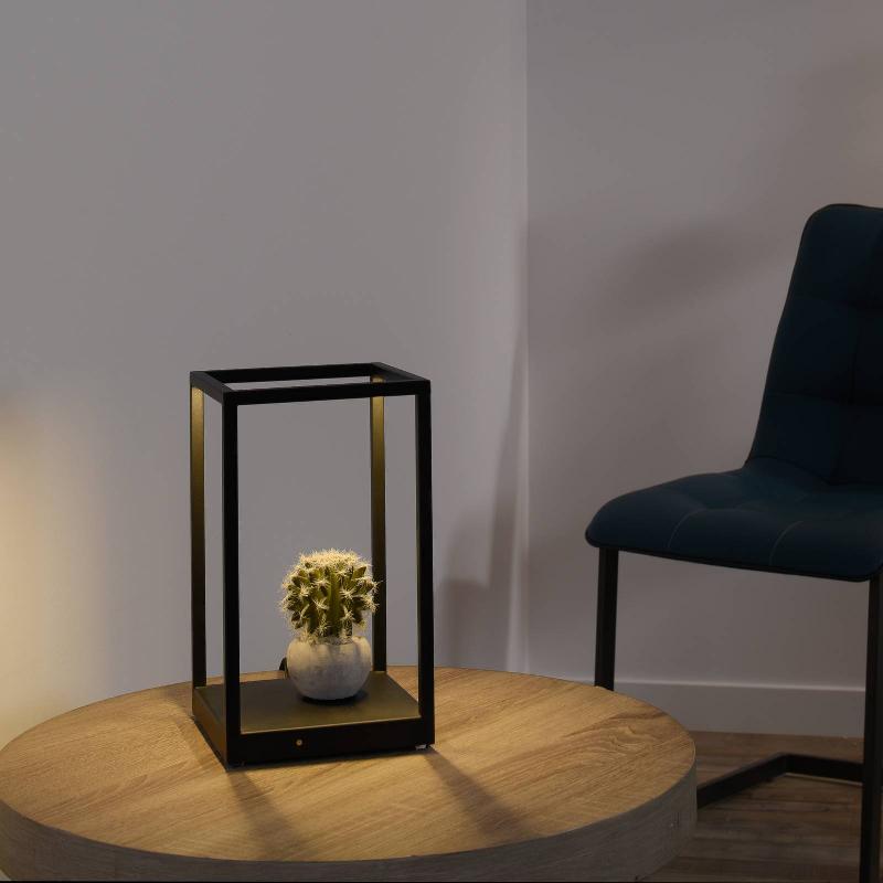 PAUL NEUHAUS CONTURA LAMPE À POSER LED EN NOIR