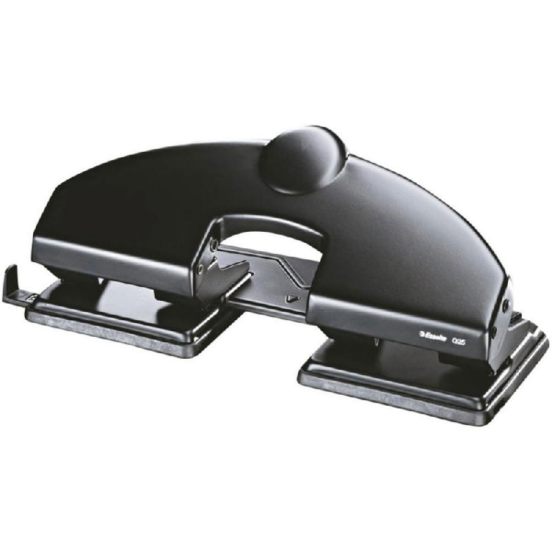 PERFORATEUR DE BUREAU 4 TROUS ESSELTE - 25 FEUILLES - NOIR