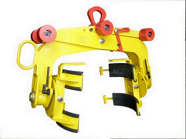 Pince pour levage et basculement de fûts métalliques - prise manuelle - capacité sur mesure_0