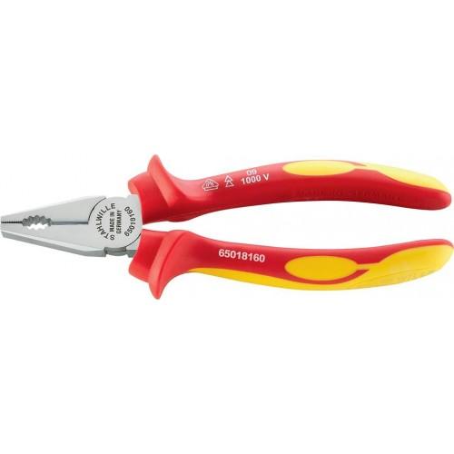 PINCE UNIVERSELLE ISOLÉE 6501 VDE - LONGUEUR 180 MM STAHLWILLE