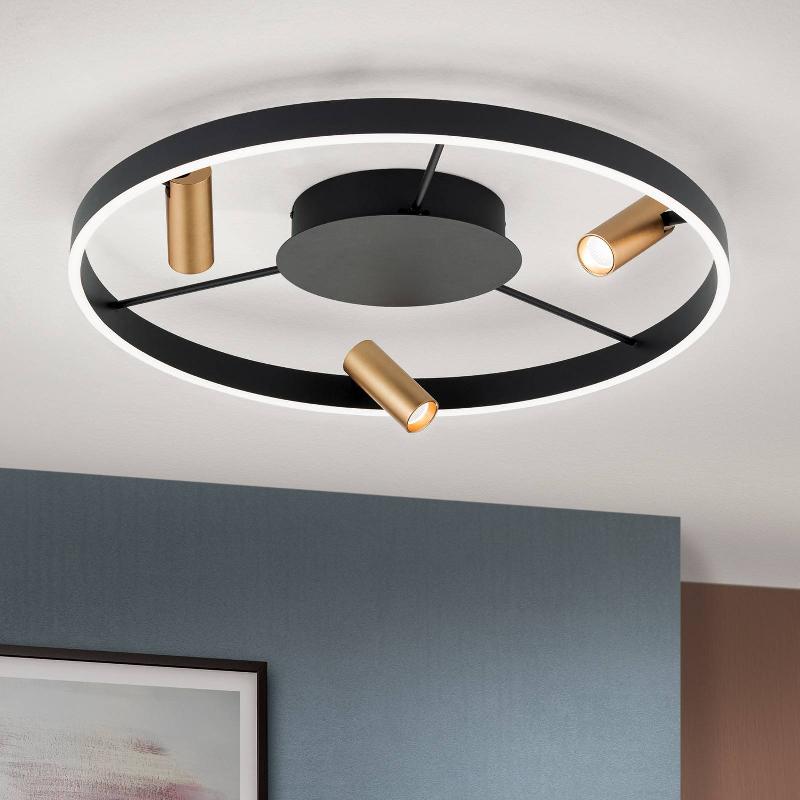 ORION PLAFONNIER LED BERLIN AVEC TROIS SPOTS