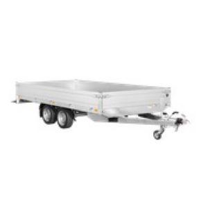 Plateau ridelles 406x184 - PTC 3500 kg - 2 essieux - Saris_0