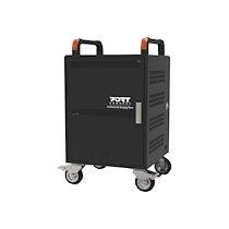 Port Designs 901973 chariot et rangement roulant Module de charge et de gestion Noir_0