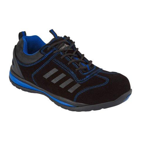 PORTWEST FW34 CHAUSSURES DE SÉCURITÉ TRAINER LUSUM S1P HRO STEELITE - BLEU - POINTURE 38