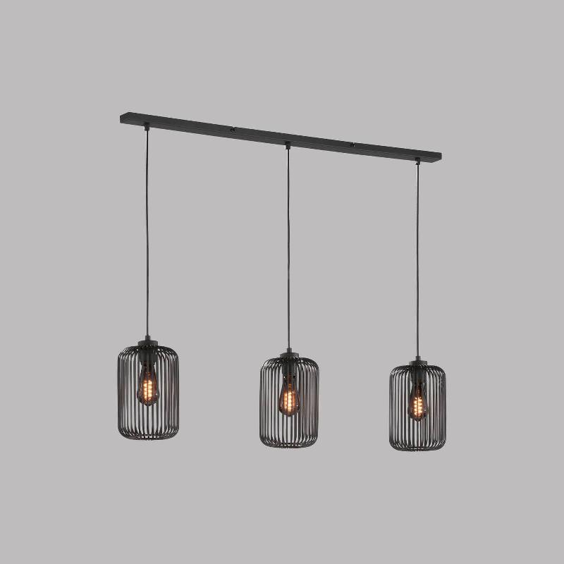 SCHÖNER WOHNEN CAGE SUSPENSION, À 3 LAMPES