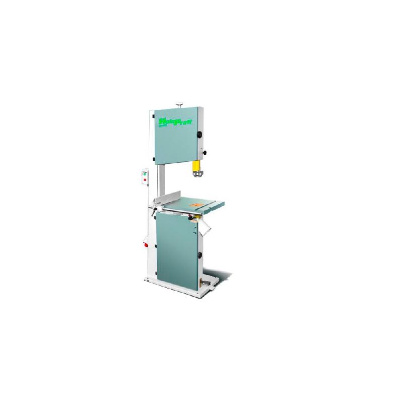 Scie à ruban volants 400 mm avec frein à pied - 2200 W 400 V - HBS40-TRI - Holzprofi - Grandes capacités de coupe et table inclinable_0