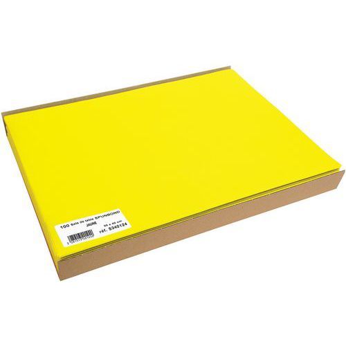 SET DE TABLE 30X40 CM NON TISSÉ SPUNDON JAUNE - COGIR