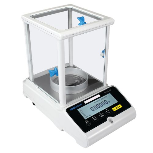 Balance analytique Solis - précision 0.01mg à 0.0001g - AE Adam - capacité 120g à 510g_0