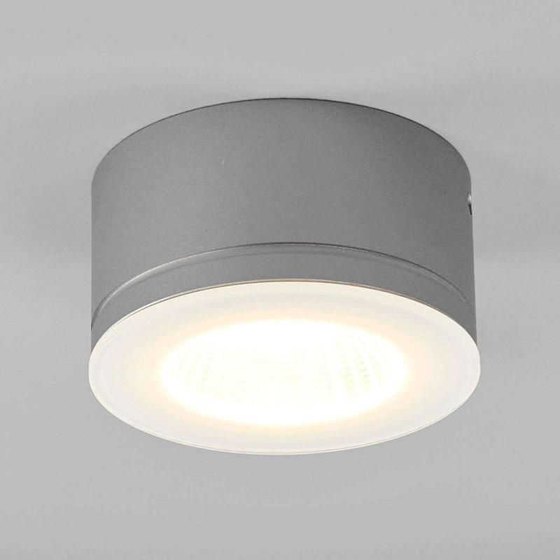 EGGER LICHT EGGER DLS DOWNLIGHT NEWTON, GRIS, 30°, 3.000 K Ø 6,3 CM IP54