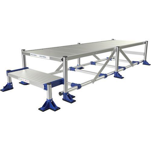 MECA MODUL PLATE-FORME 2 MARCHES LG 2M - TUBESCA-COMABI