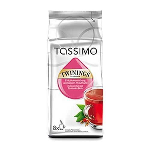 CAPSULES TASSIMO TWININGS THÉ FRUITS DES BOIS - 8 T-DISCS