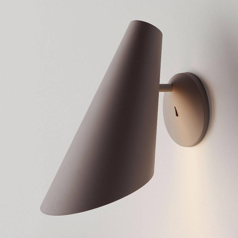 VIBIA I.CONO 0720 APPLIQUE, 28 CM, BEIGE