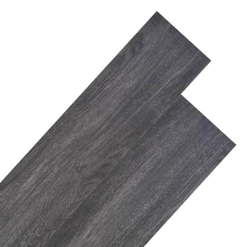 Vidaxl planches de plancher pvc non auto-adhésif 5,26 m² noir et blanc 245167_0