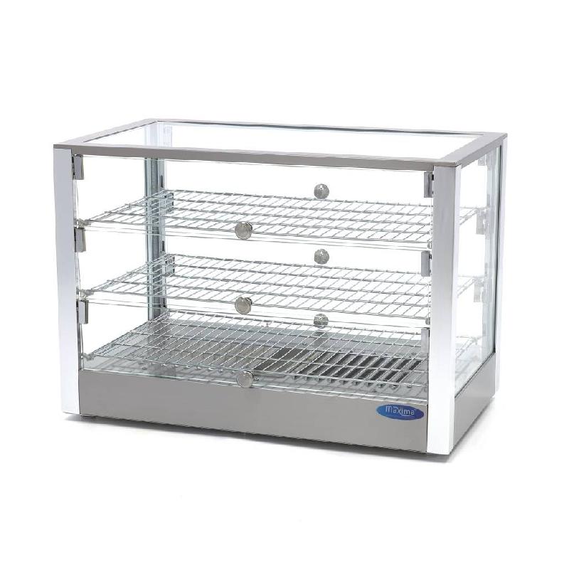 Vitrine chaude - 115 L - 70 cm - 3 étagères | Maxima - 09400788_0