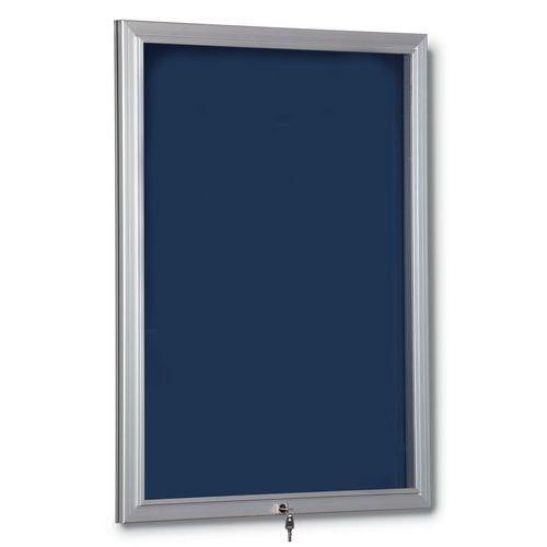 VITRINES FOND BLEU 72 X 99 CM 8 X A4 - MAUL