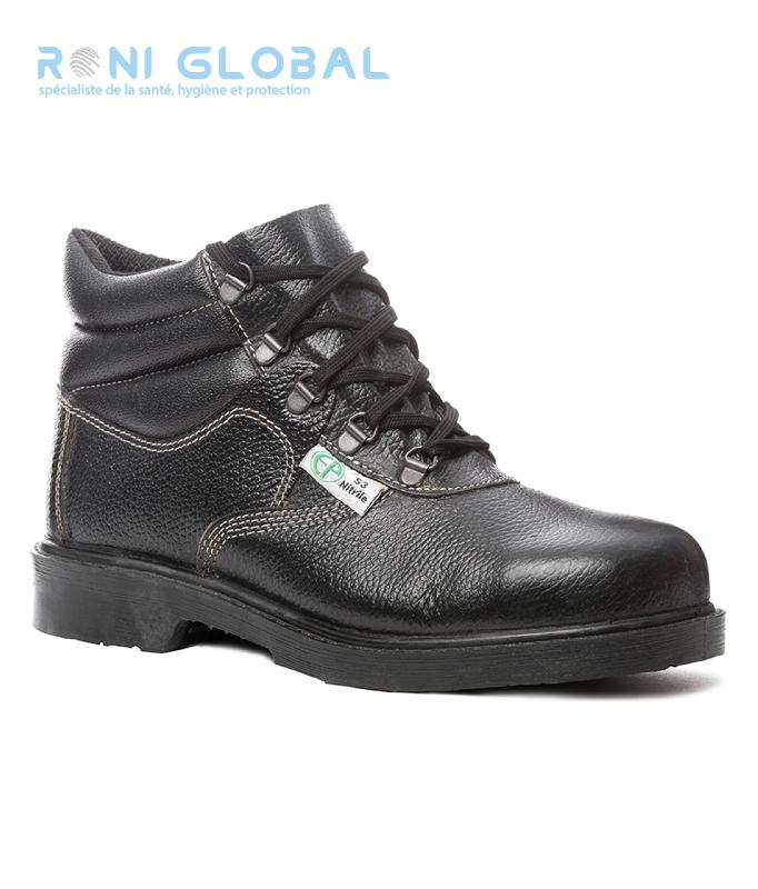 Chaussures de sécurité montantes - anti-chaleur S3 HRO SRA - VOLCANITE COVERGUARD_0