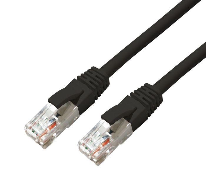 Microconnect MC-UTP6A075S - Câble réseau noir 7,5 m Cat6a U/UTP (UTP) - Connecteurs RJ-45 mâle/mâle - LSZH - 1000 Mbit/s_0