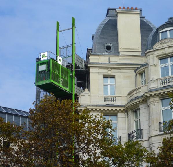 Ascenseurs de chantier série LL 2500 ouverture latérale - 2,5 tonnes/30 personnes - 40 m/min_0