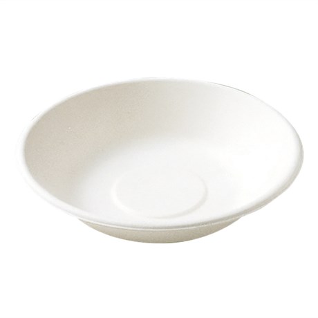 ASSIETTE CREUSE BIONIC 460 ML D.16X3.6 CM CELLULOSE BLANC (VENDU PAR 1000)