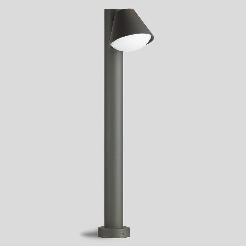 BEGA 84073K3 BORNE LED ASYMÉTRIQUE GRAPHITE