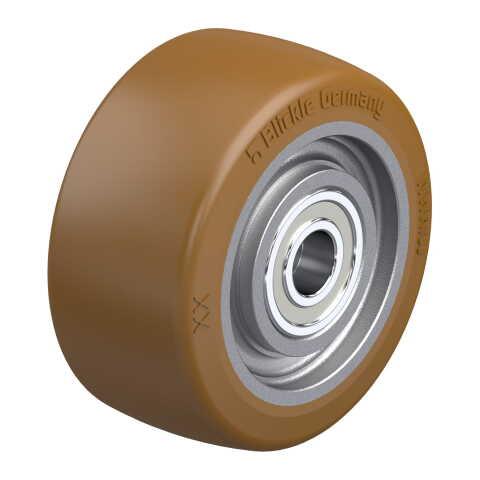 BLICKLE - ROUE Ø 125MM BANDAGE POLYURÉTHANE PU 850KG - GB 128/20K