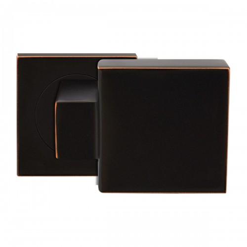 BOUTON DE PORTE FIXE - FORME CUBE Ø60 MM - SÉRIE EK550 - BRONZE ANTIQUE KARCHER DESIGN