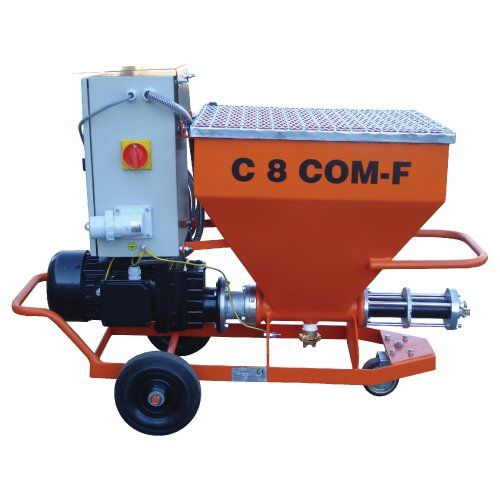 C 8 COM-F - Machine à projeter et pompe à crépir Filamos - puissance réglable de 6 à 50 l/min_0