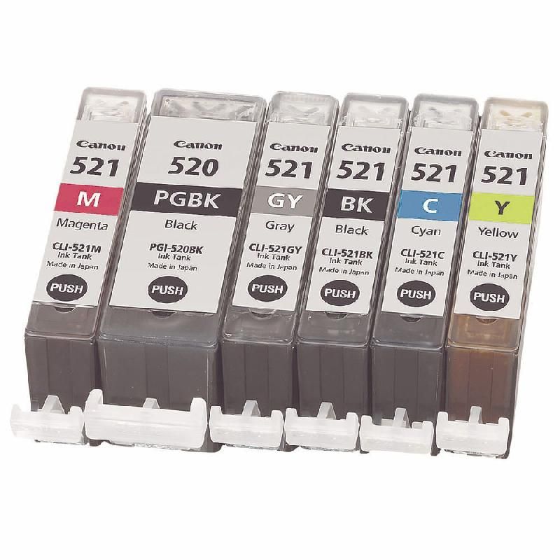 CANON CARTOUCHE D'ENCRE PIXMA CLI-521 N (2933B001) - CHROMALIFE100+ - COULEUR: NOIR