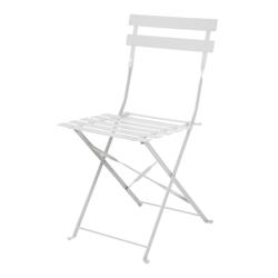 Chaise de terrasse pliantes en acier gris Bolero (lot de 2) - GH551_0