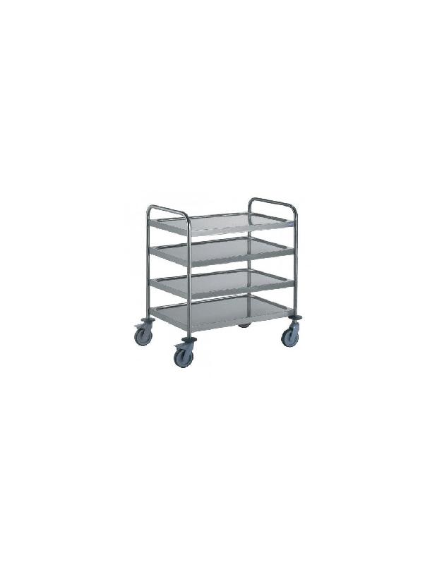 Chariot de service TOURNUS EQUIPEMENT 4 niveaux - Fabrication française, robuste et pratique - 801544_0
