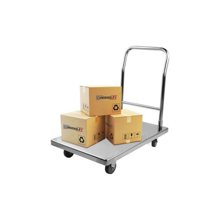 Chariot inox plateforme_0