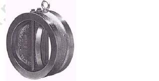 Clapet anti-retour double battant db1000 fonte, acier ou inox série pn16/25/40_0