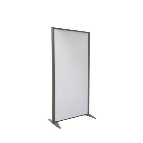 CLOISON KP+ TISSUS GRIS PROFIL ARGILE 160X81 CM - CLEN