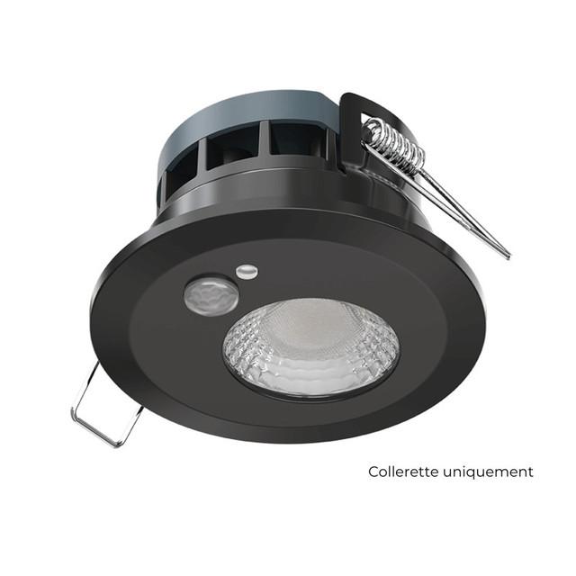 Collerette ronde noir mat pour draco et draco pro - r102mb - solum_0