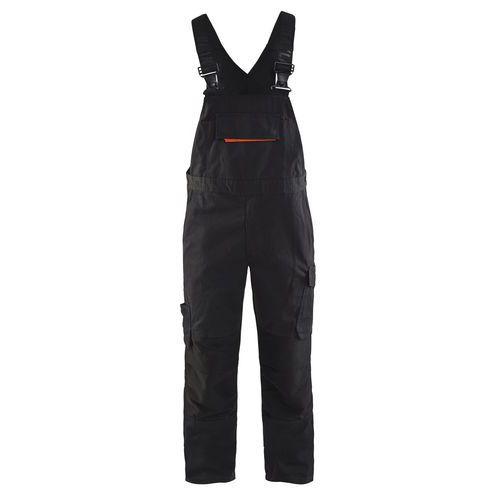 COTTE À BRETELLES STRETCH NOIR/ROUGE TAILLE 42 - BLAKLADER