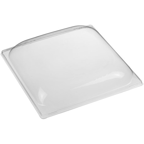 COUVERCLE PLASTIQUE POUR ASSIETTE IMAGINE 25 X 25 CM (VENDU PAR 50)