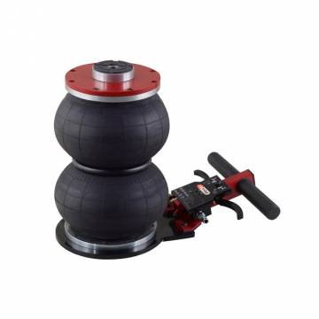 Cric pneumatique à 2 boudins 2T - KS Tools - Réf. 160.0758 - Hauteur 115 à 235 mm avec rallonge 80 mm_0