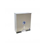 Distributeur de masques anti-poussières pliables - Jurine - inox - 957420_0