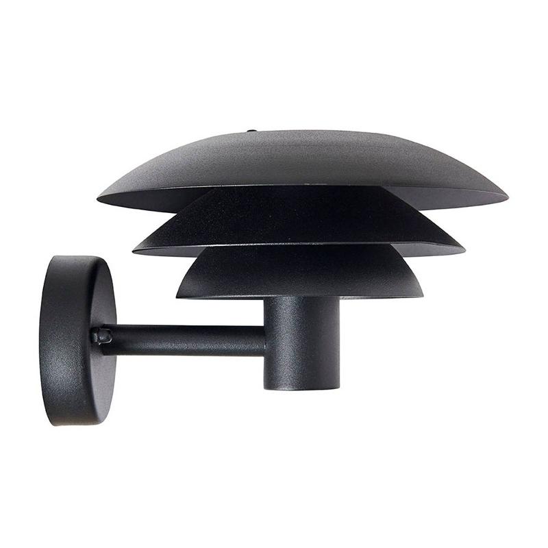 DYBERG LARSEN DL20 OUTDOOR MUR NOIR Ø 20CM