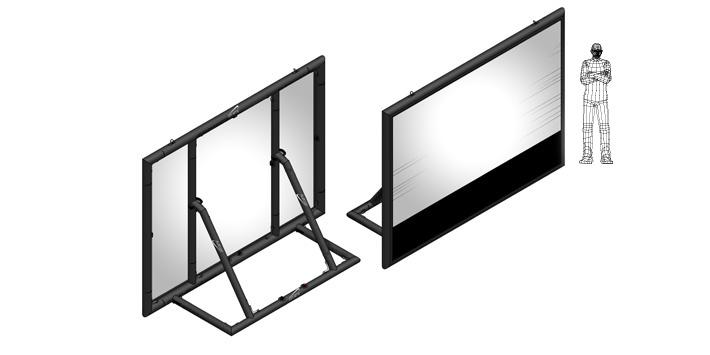 Ecran de cinéma 2m & 3m_0