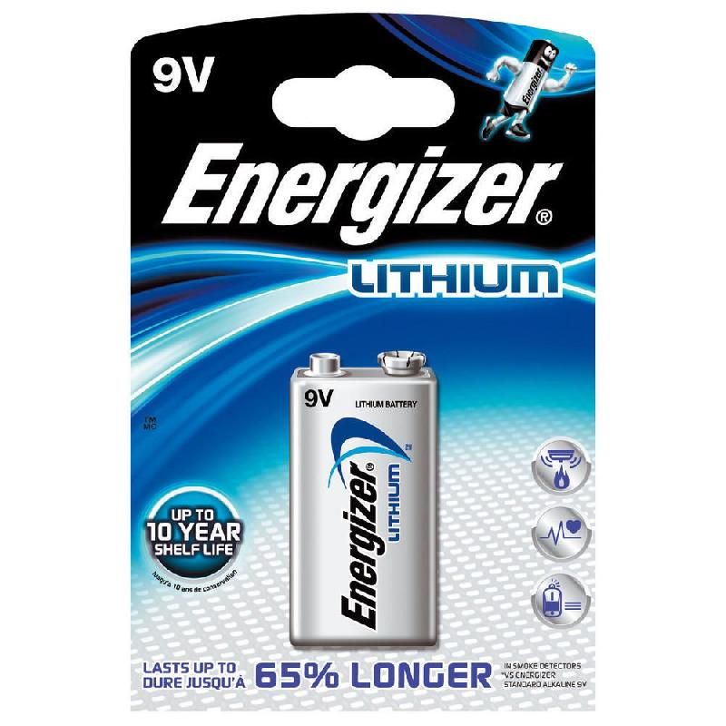 ENERGIZER PILE LITHIUM  - LR61 - 9V