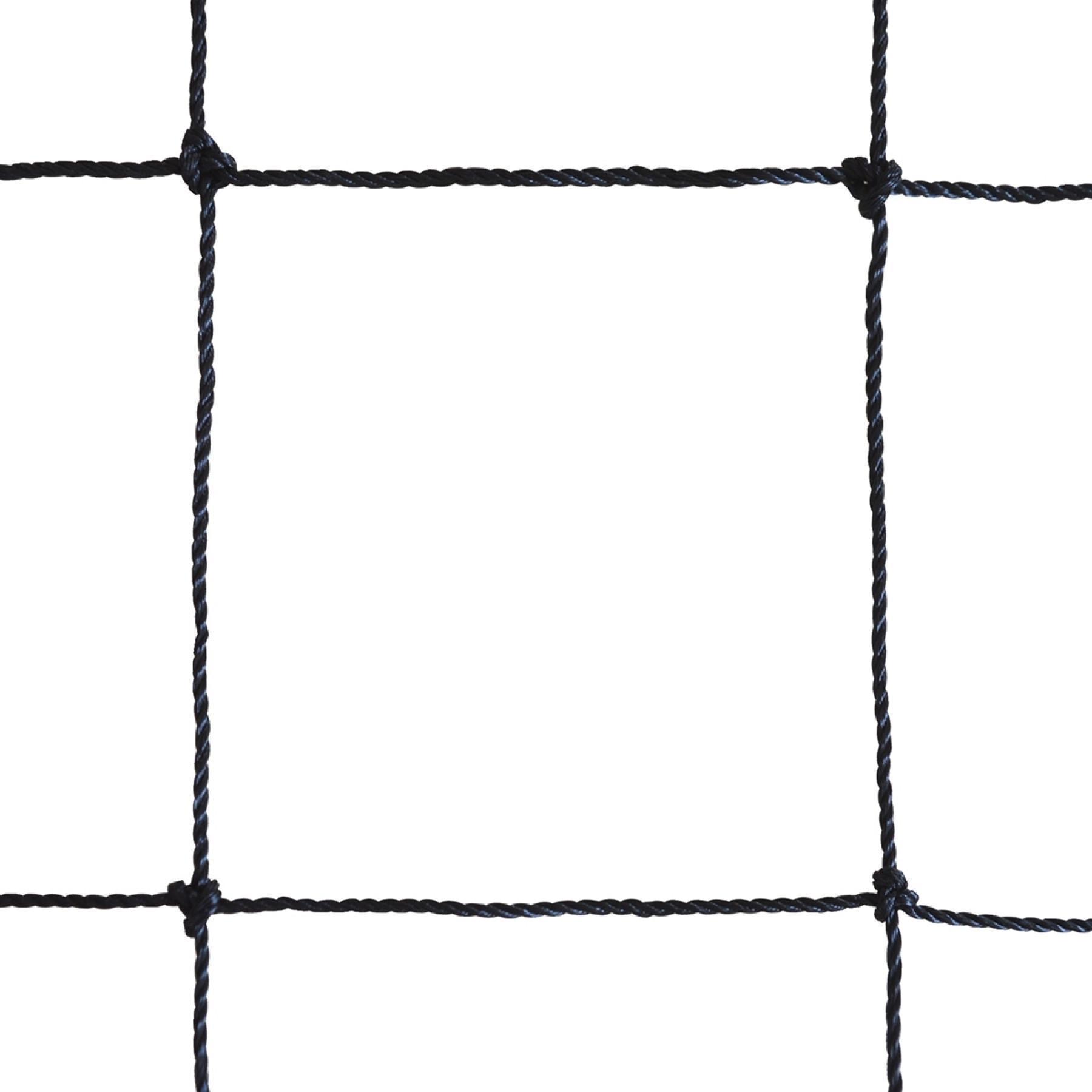 Filet volley entraînement 9.50x1M PE câblé 2mm simple maille 100 câble acier Emdé - Entraînement et compétition_0