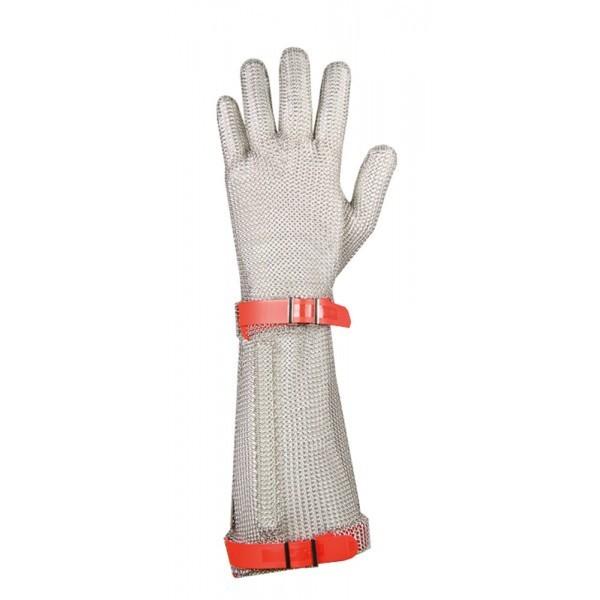 Gants ambidextre manchette longue cotte de maille inox agro-alimentaire NIROFLEX EASYFIT - GCMEFINX-NR01/ML_0