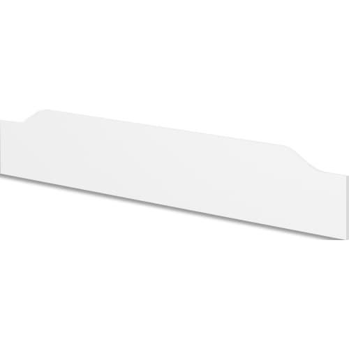 Gautier office voile de fond pour plans de travail droit, blanc, pour l.160_0