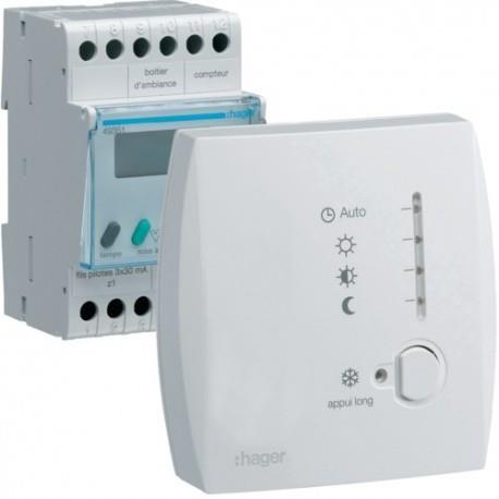 GE SIMPLIFIÉ 1 ZONE 24H HAGER 49351